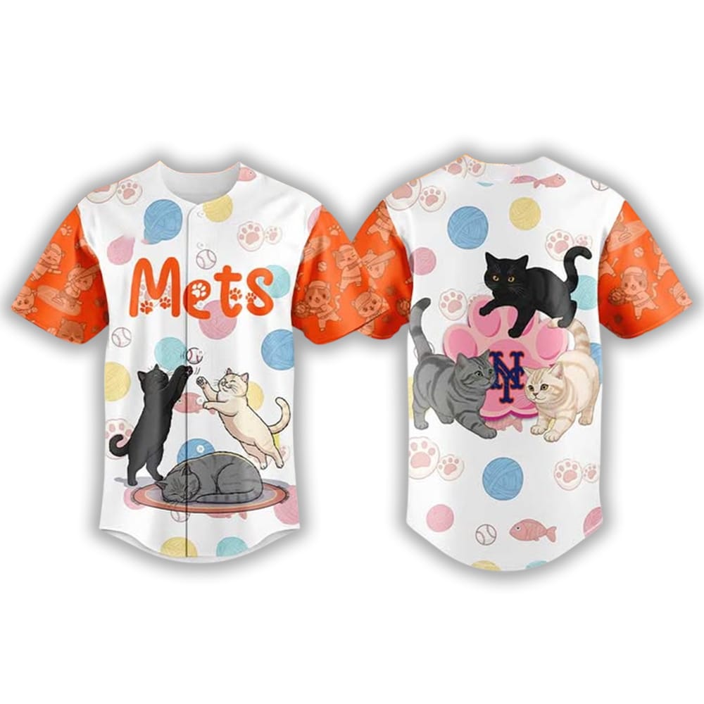 2025 Mets International Cats Day Jersey 2025 Mets International Cats Day Jersey