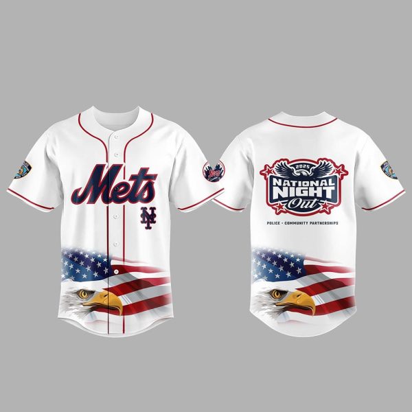 2025 Mets National Night Out Jersey