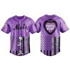 2025 Mets Purple Heart Day Jersey