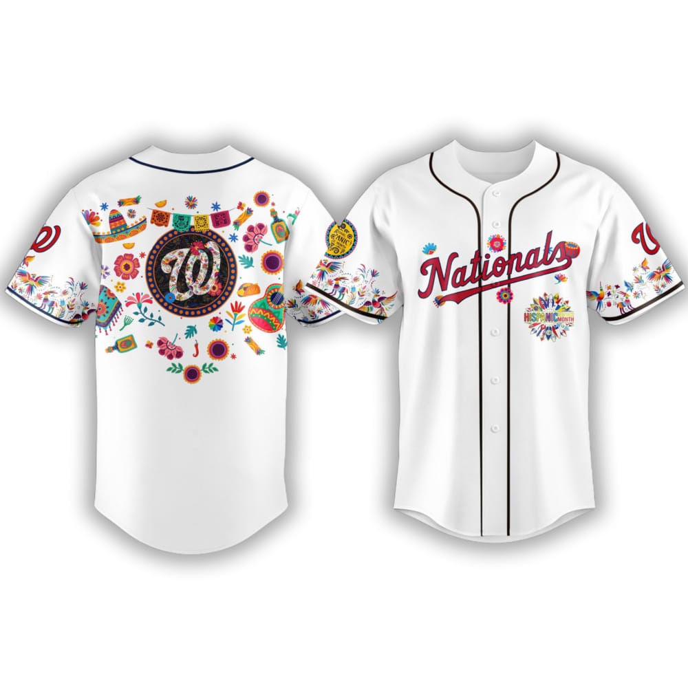2025 Nationals Hispanic Heritage Jersey 2025 Nationals Hispanic Heritage Jersey