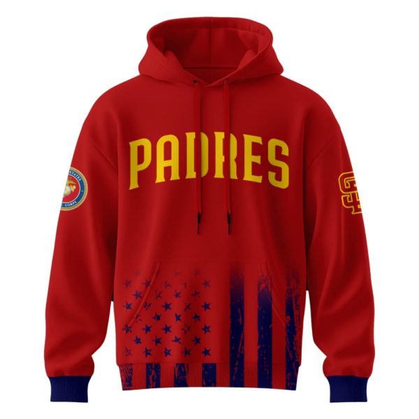 2025 Padres 250th Marine Corps Birthday Hoodie