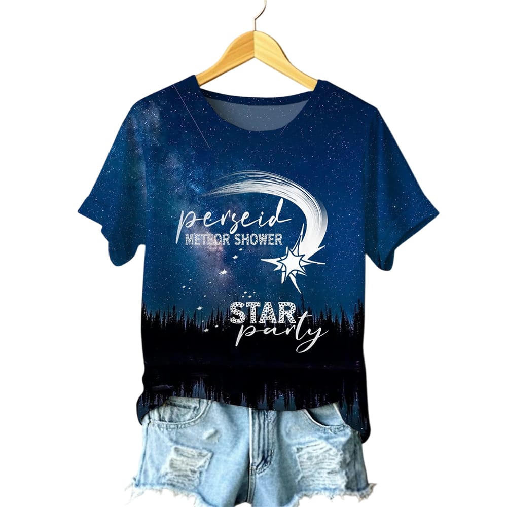 2025 Perseid Meteor Shower Star Party Shirt 2025 Perseid Meteor Shower Star Party Shirt