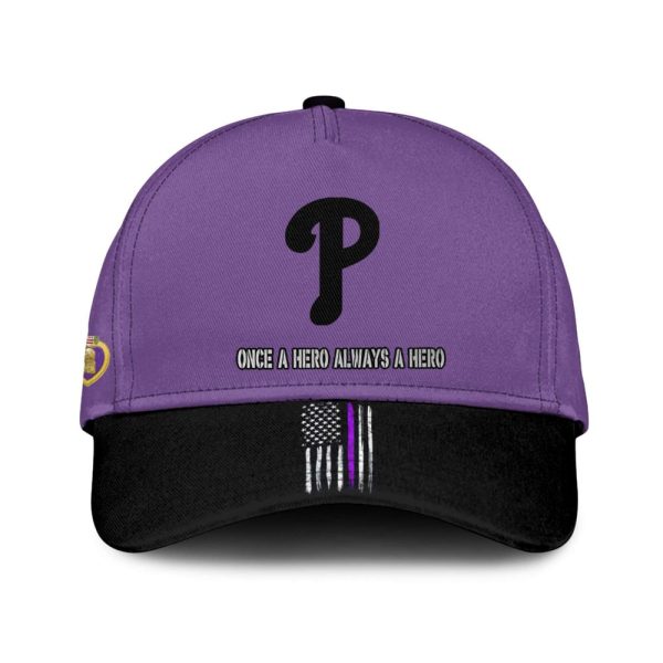 2025 Phillies Purple Heart Day Jersey