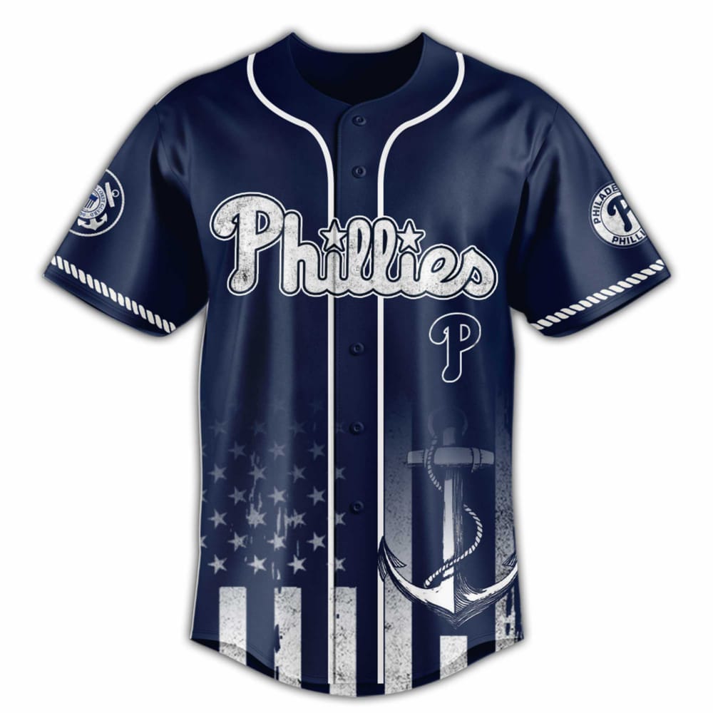 2025 Phillies US Coast Guard Jersey 2025 Phillies US Coast Guard Jersey