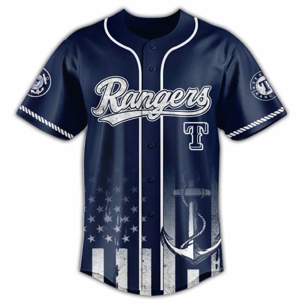 2025 Rangers US Coast Guard Jersey 2025 Rangers US Coast Guard Jersey