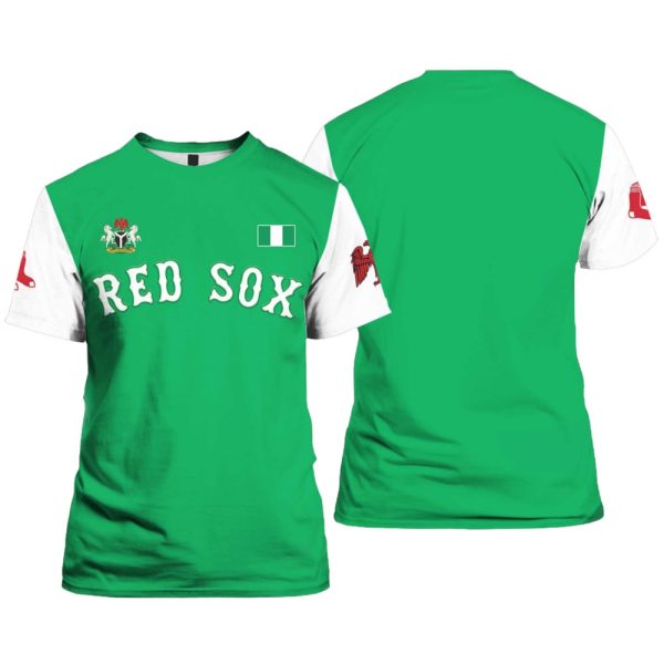 2025 Red Sox x Nigerian Heritage Celebration Shirt