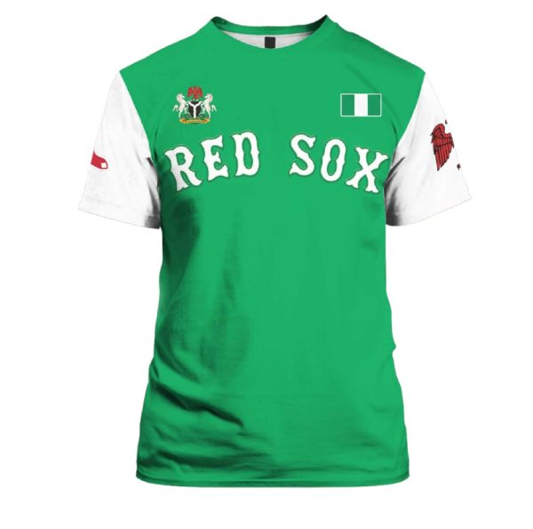 2025 Red Sox x Nigerian Heritage Celebration Shirt