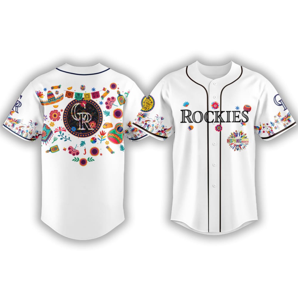 2025 Rockies Hispanic Heritage Jersey 2025 Rockies Hispanic Heritage Jersey