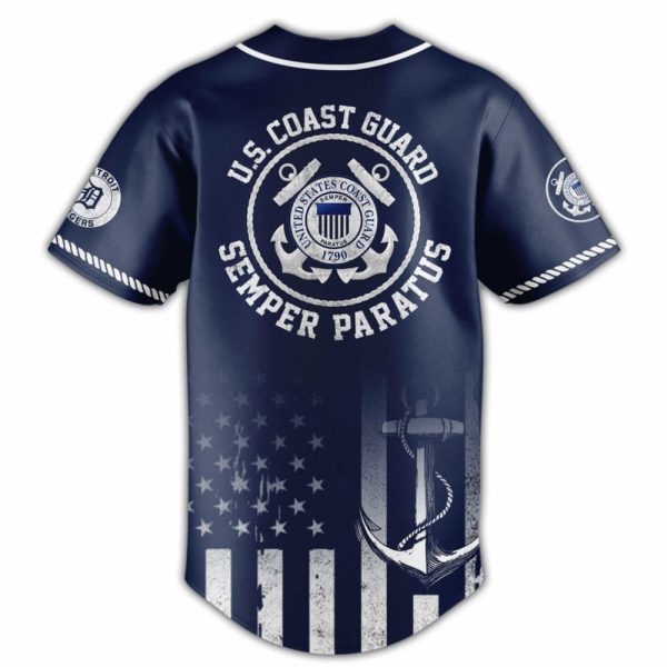 2025 Tigers US Coast Guard Jersey