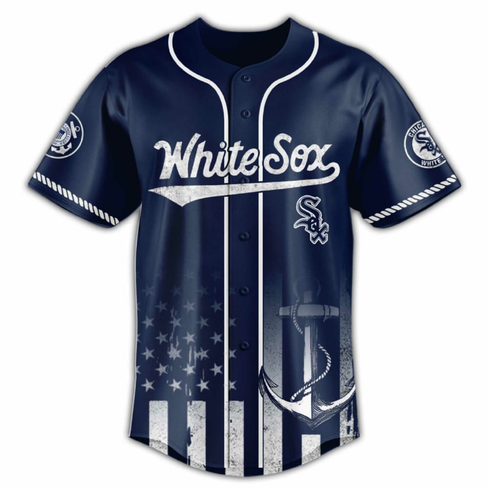 2025 White Sox US Coast Guard Jersey 2025 White Sox US Coast Guard Jersey
