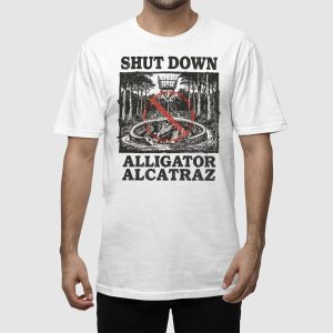 Resist By Force Anti Alligator Alcatraz Shirt
