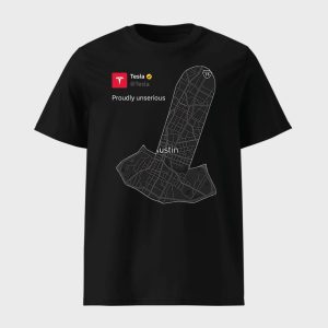 Tesla Proudly Unserious Shirt 1