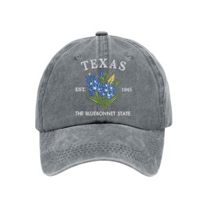 Texas The Bluebonnet State Est 1845 Cap2