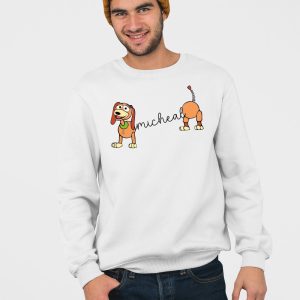 Custom Name Slinky Dog Shirt 4