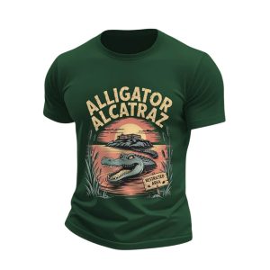 Alligator Alcatraz Restricted Area Shirt2