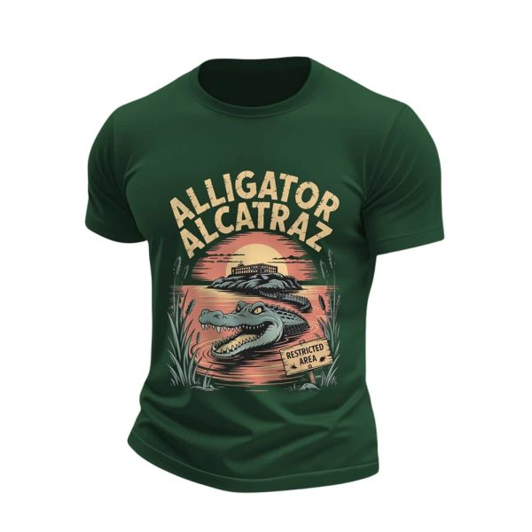 Alligator Alcatraz Restricted Area Shirt