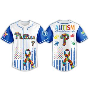 Phillies Autism Awareness Month Jersey 2025