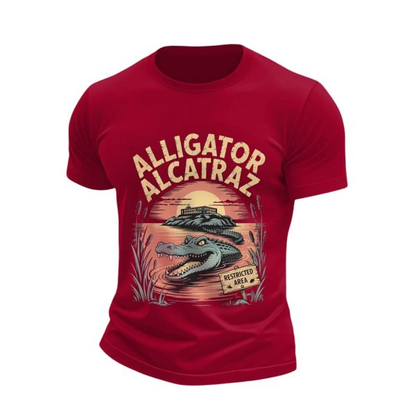 Alligator Alcatraz Restricted Area Shirt