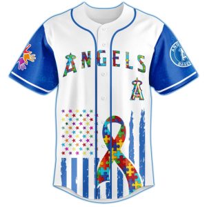 Angles Autism Awareness Month Jersey 20251