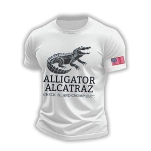 Alligator Alcatraz Check In And Chomp Out Shirt2