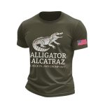 Alligator Alcatraz Check In And Chomp Out Shirt