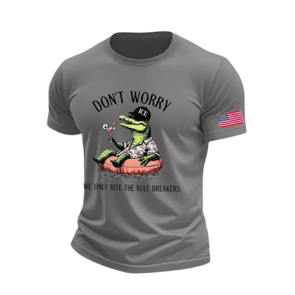 Alligator Alcatraz Don’t Worry We Only Bite The Rule Breakers Shirt