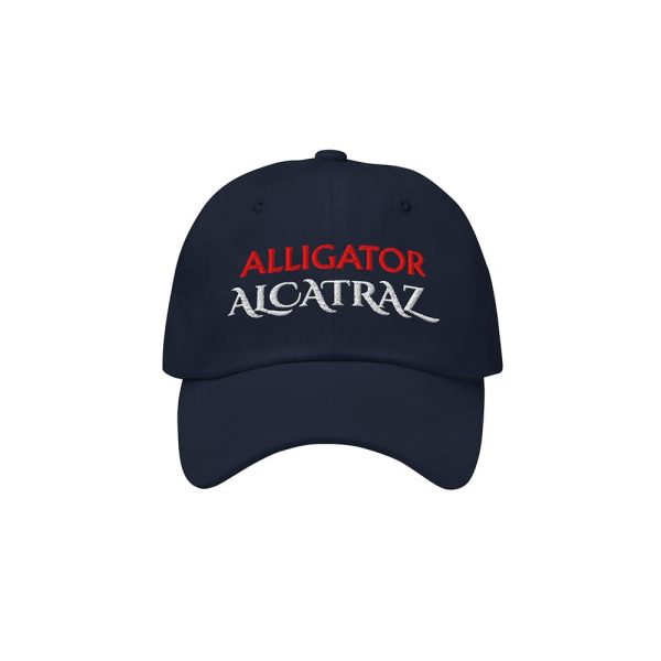 Alligator Alcatraz Embroidered Cap
