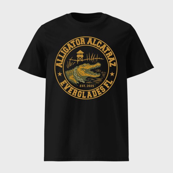 Alligator Alcatraz Everglades FL Est 2025 Shirt