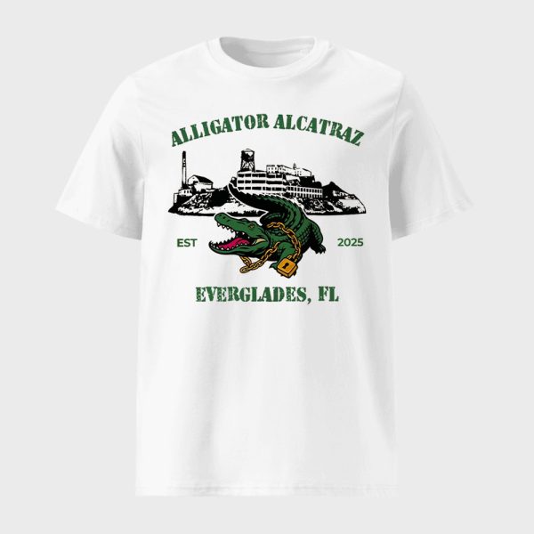 Alligator Alcatraz Everglades Florida Est 2025 Shirt