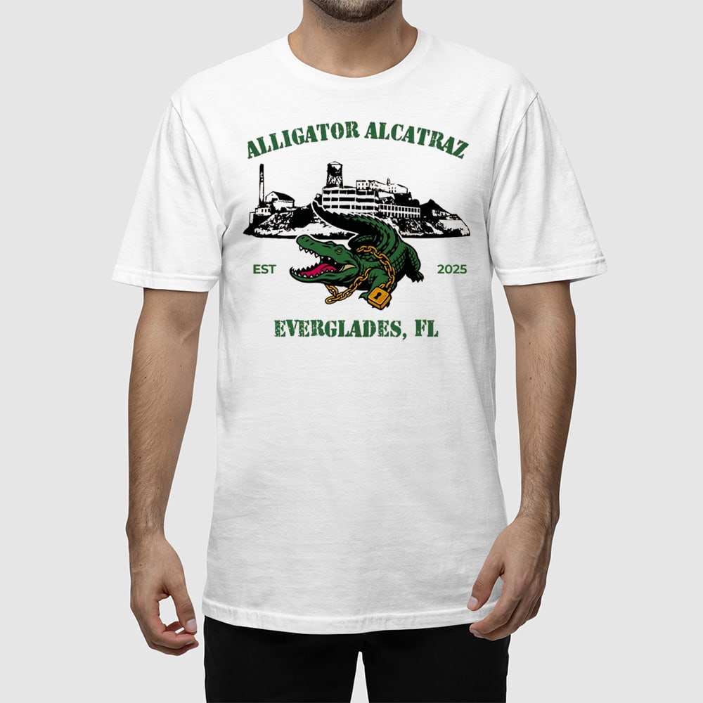 Alligator Alcatraz Everglades Florida Est 2025 Shirt Alligator Alcatraz Everglades Florida Est 2025 Shirt