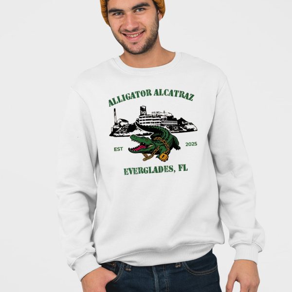 Alligator Alcatraz Everglades Florida Est 2025 Shirt