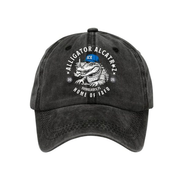Alligator Alcatraz Everglades Home Of Fafo 2025 Hat