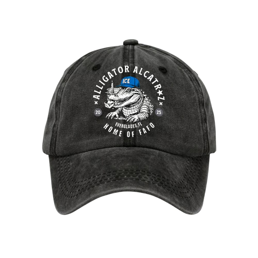Alligator Alcatraz Everglades Home Of Fafo 2025 Hat Alligator Alcatraz Everglades Home Of Fafo 2025 Hat