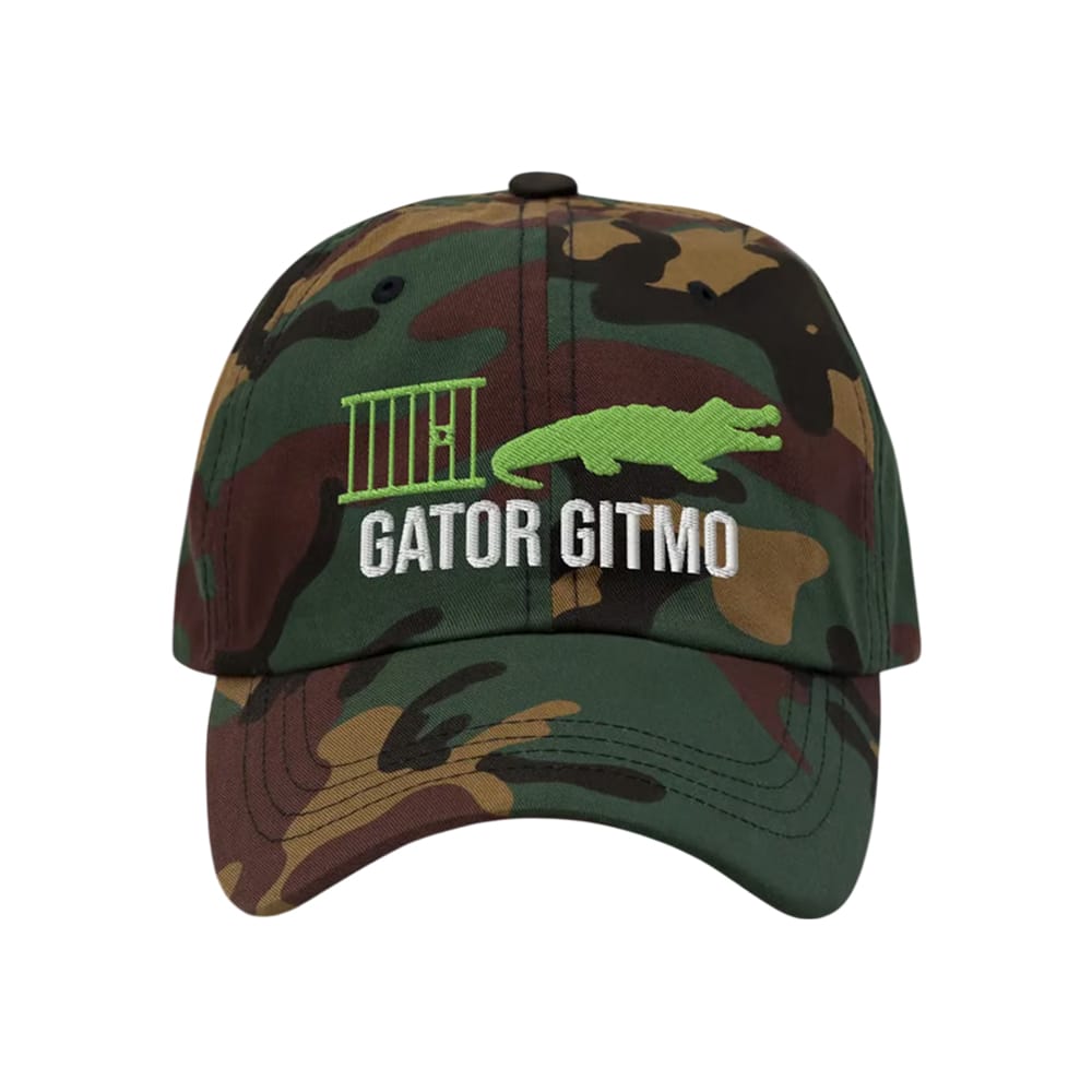 Alligator Alcatraz Gator Gitmo Hat Alligator Alcatraz Gator Gitmo Hat