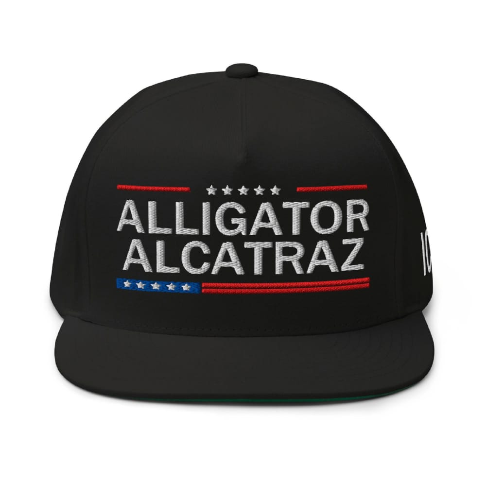 Alligator Alcatraz ICE Supporters Snapback Alligator Alcatraz ICE Supporters Snapback