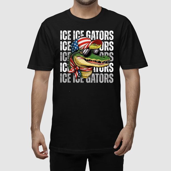Alligator Alcatraz Ice Ice Gators Shirt