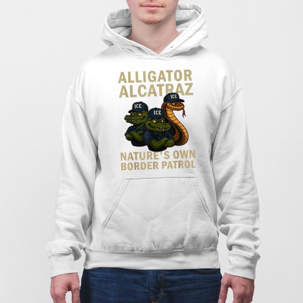 Alligator Alcatraz Ice Nature’s Own Border Patrol Shirt