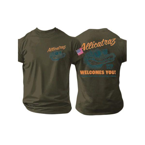 Alligator Alcatraz Open 24 7 Welcomes You Shirt