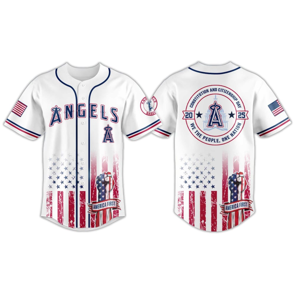 Angels Happy Constitution and Citizenship Day Jersey 2025 Angels Happy Constitution and Citizenship Day Jersey 2025