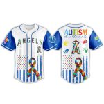 Angles Autism Awareness Month Jersey 2025