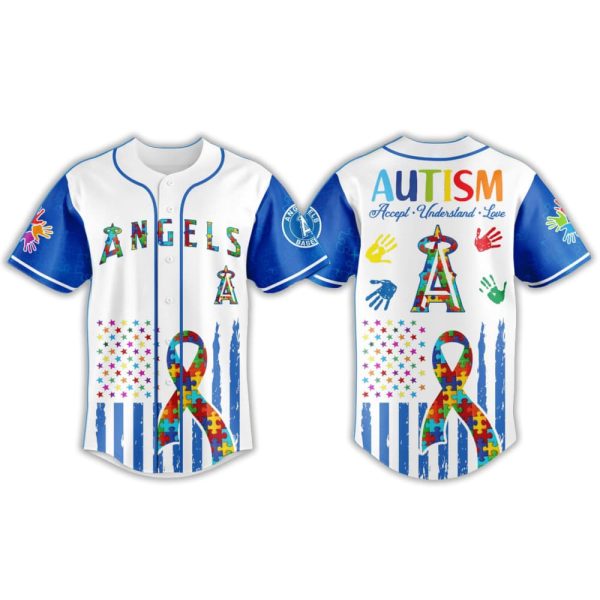 Angles Autism Awareness Month Jersey 2025