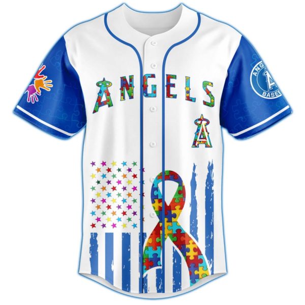 Angles Autism Awareness Month Jersey 2025