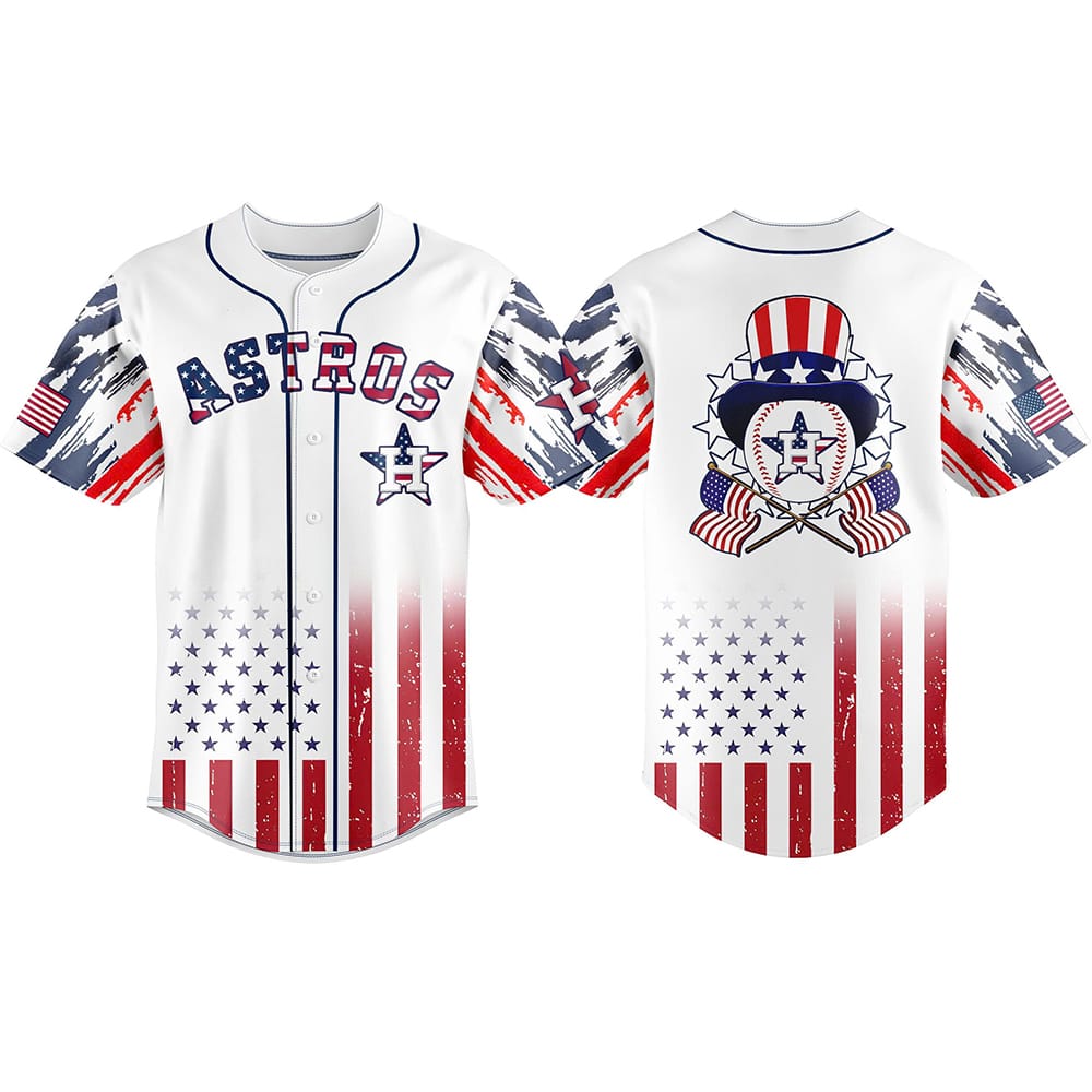 Astro x Independence Day 2025 Baseball Jersey Combo Astros x Independence Day 2025 Baseball Jersey Combo