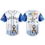 Astros Autism Awareness Month Jersey 2025