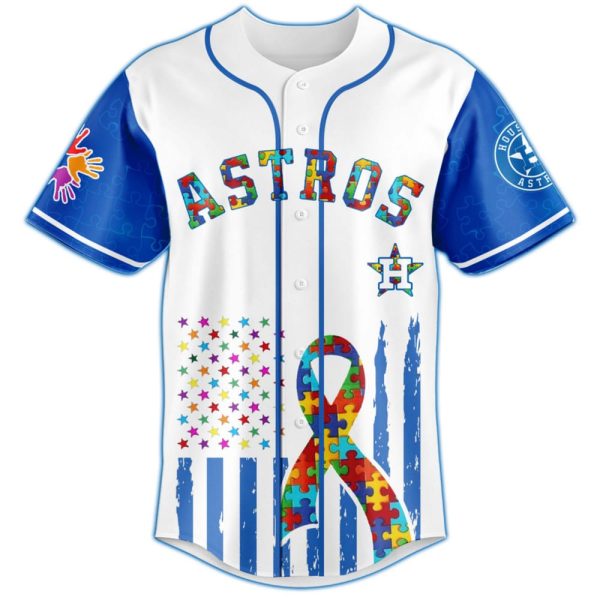 Astros Autism Awareness Month Jersey 2025