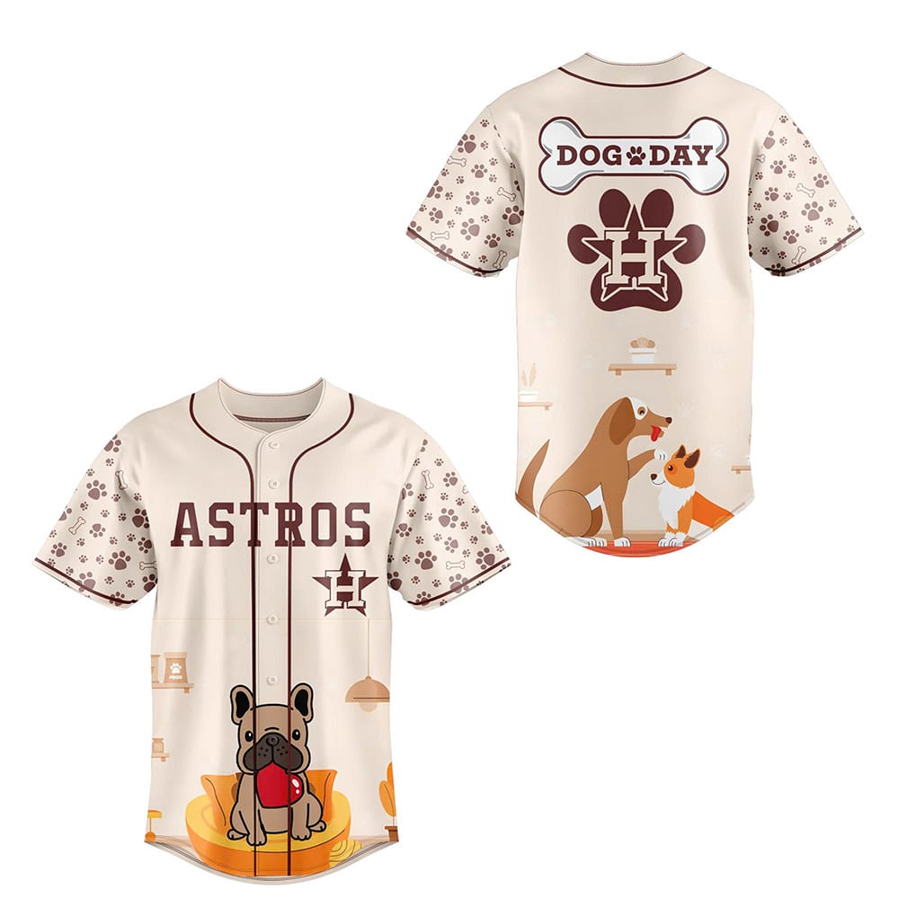 Astros Dog Day Baseball Jersey 2025 Astros Dog Day Baseball Jersey 2025