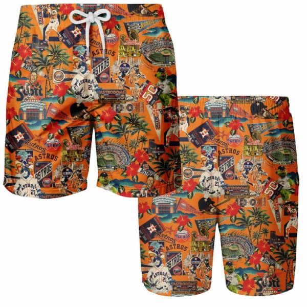 Astros Legends Play Under the Sunset Skies Hawaiian Shirt