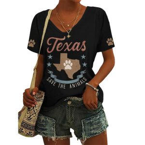 Texas Save The Animals Shirt1