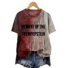 Beware Of The Trumpepstein Bloody Halloween Shirt