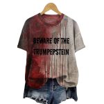 Beware Of The Trumpepstein Bloody Halloween Shirt